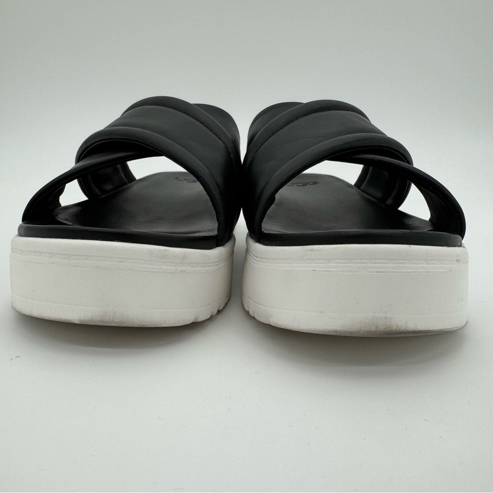 UGG Zayne Crossband Leather Platform Slide Sandals Women’s Size 9 - Picture 9 of 9